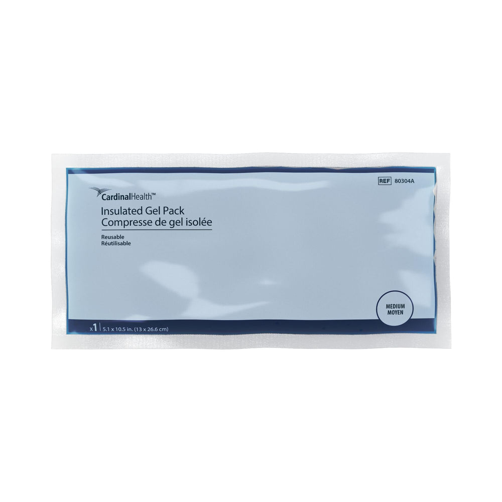 Cardinal Health reusable gel pack insulated medium for hot or cold therapy, versatile relief