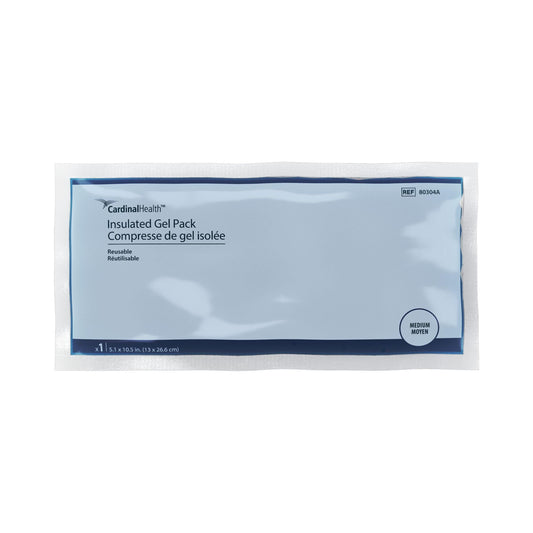 Cardinal Health reusable gel pack insulated medium for hot or cold therapy, versatile relief