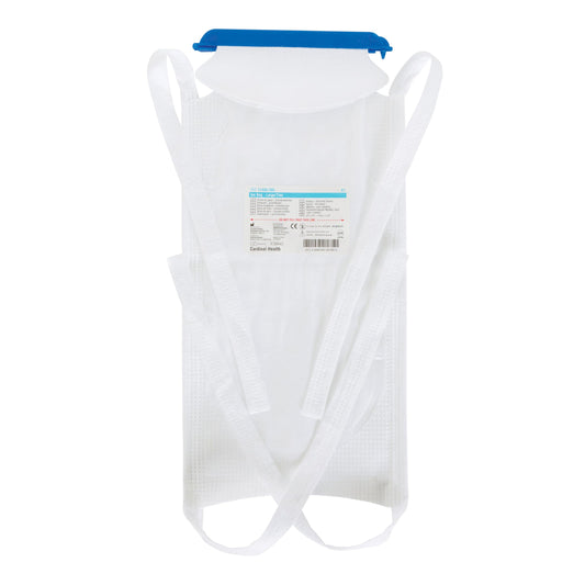 Cardinal Health ice bag with tie attachments, large size, for secure cooling and reduced spills
