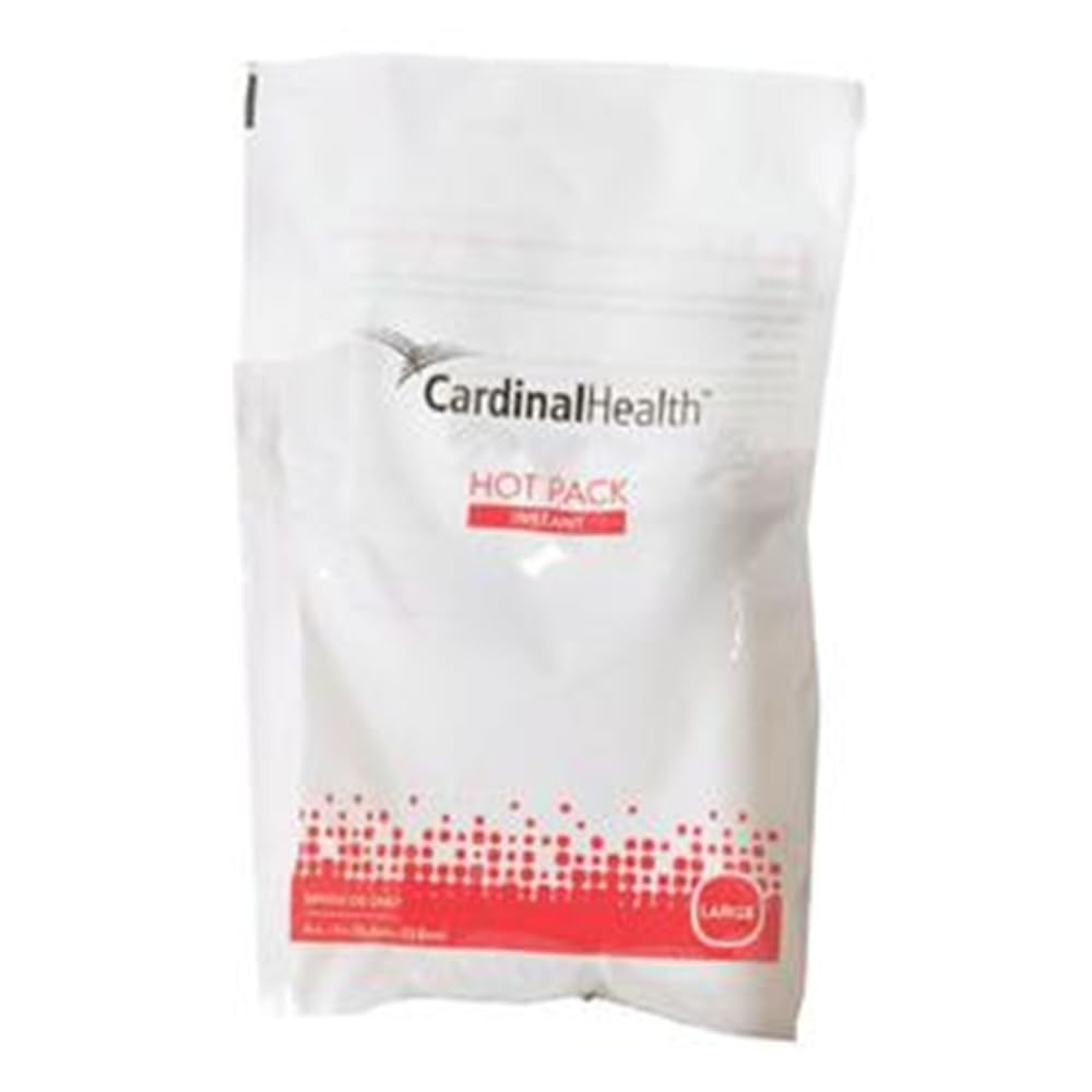 Cardinal Health Instant Hot Pack large 6x9in front view for quick, convenient heat therapy