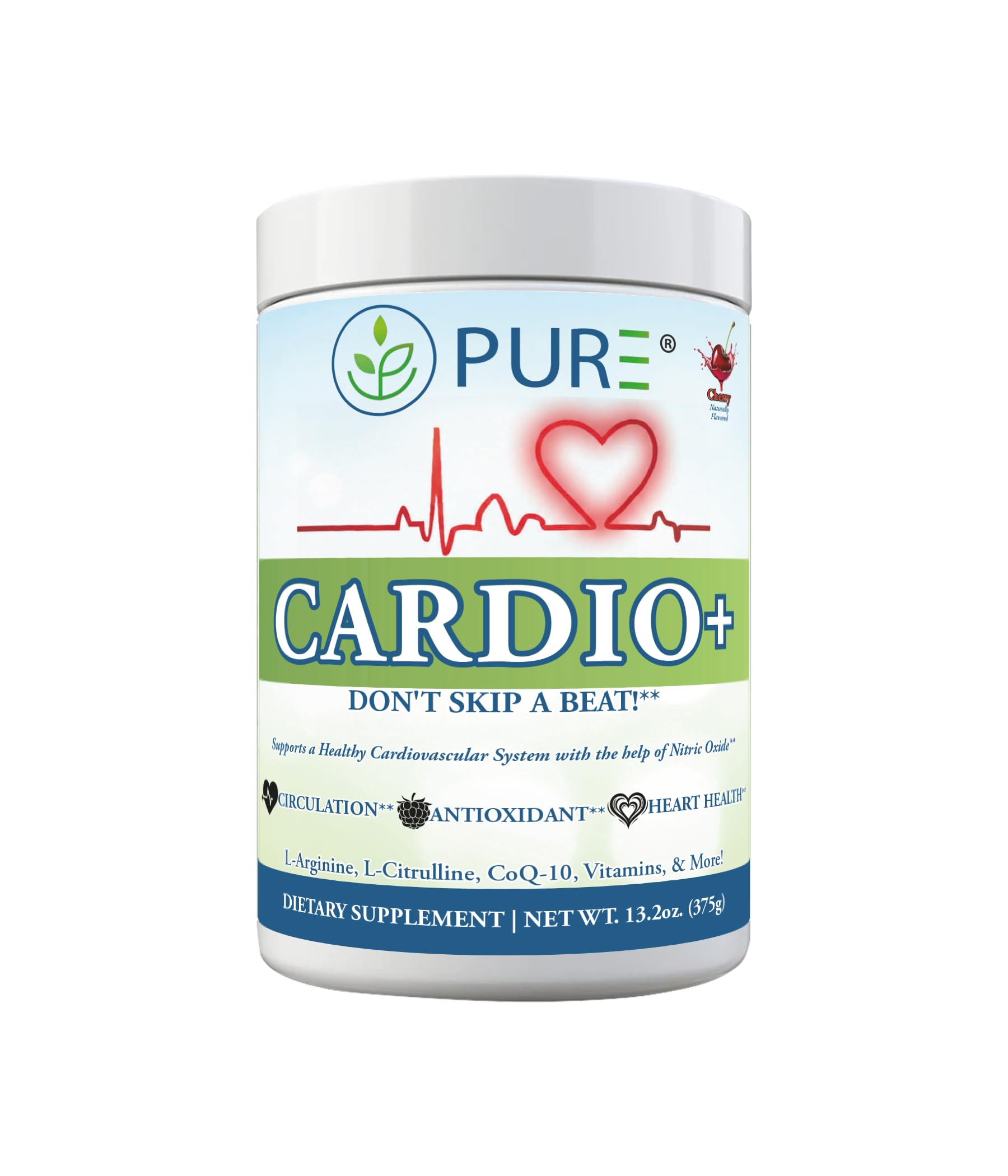 Cardio 911 cherry flavor scoop image ready for daily mix.