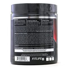 Cardio Cuts Cherry Slush powder in water showing quick pre-workout mix.