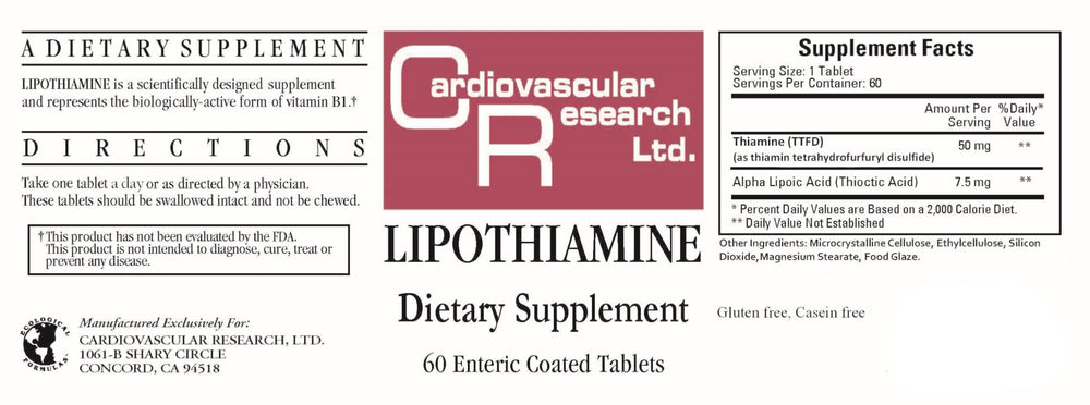 Cardiovascular Research energy metabolism capsules ready for daily wellness routine.