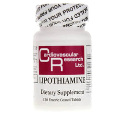 Cardiovascular Research Lipothiamine bottle for daily energy support and antioxidant defense.