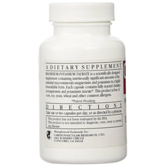 Cardiovascular Research Magnesium-Potassium Taurate capsules ready for easy daily dosing.