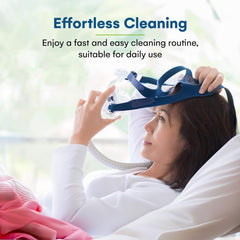 Care Touch CPAP Wipes Cleaning in action to save time