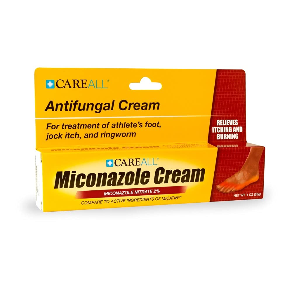 CareAll Miconazole 2% cream 24-pack box for bulk convenience