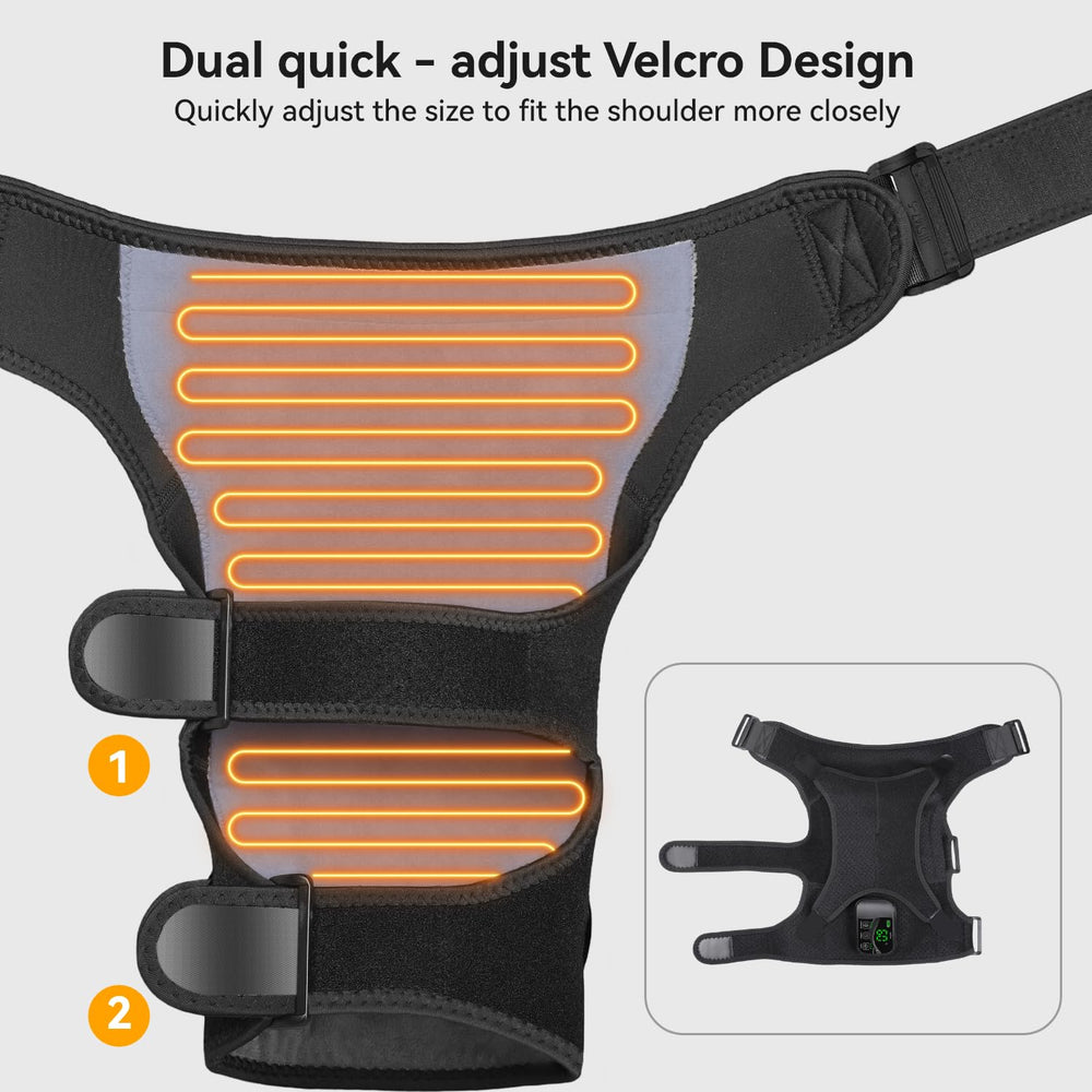 Carecomfi adjustable strap ensures a snug fit.