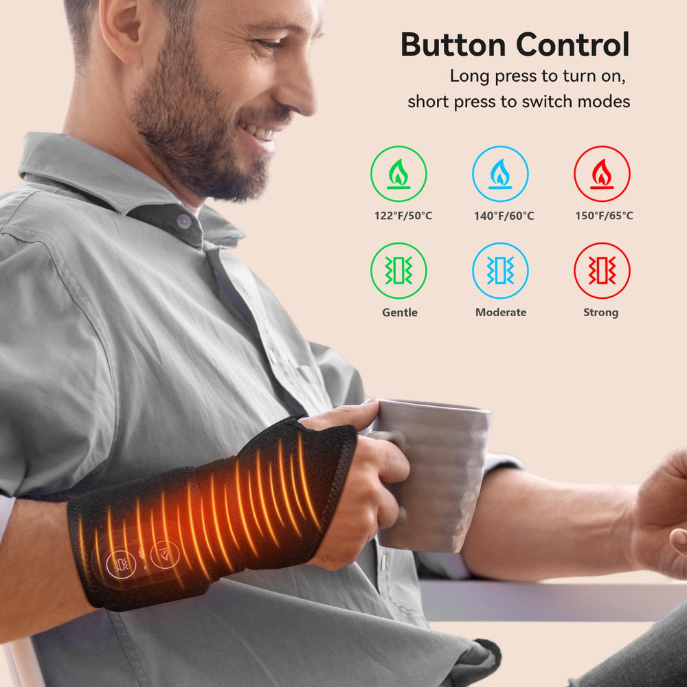 Carecomfi pad suitable for both left and right hands for versatile use