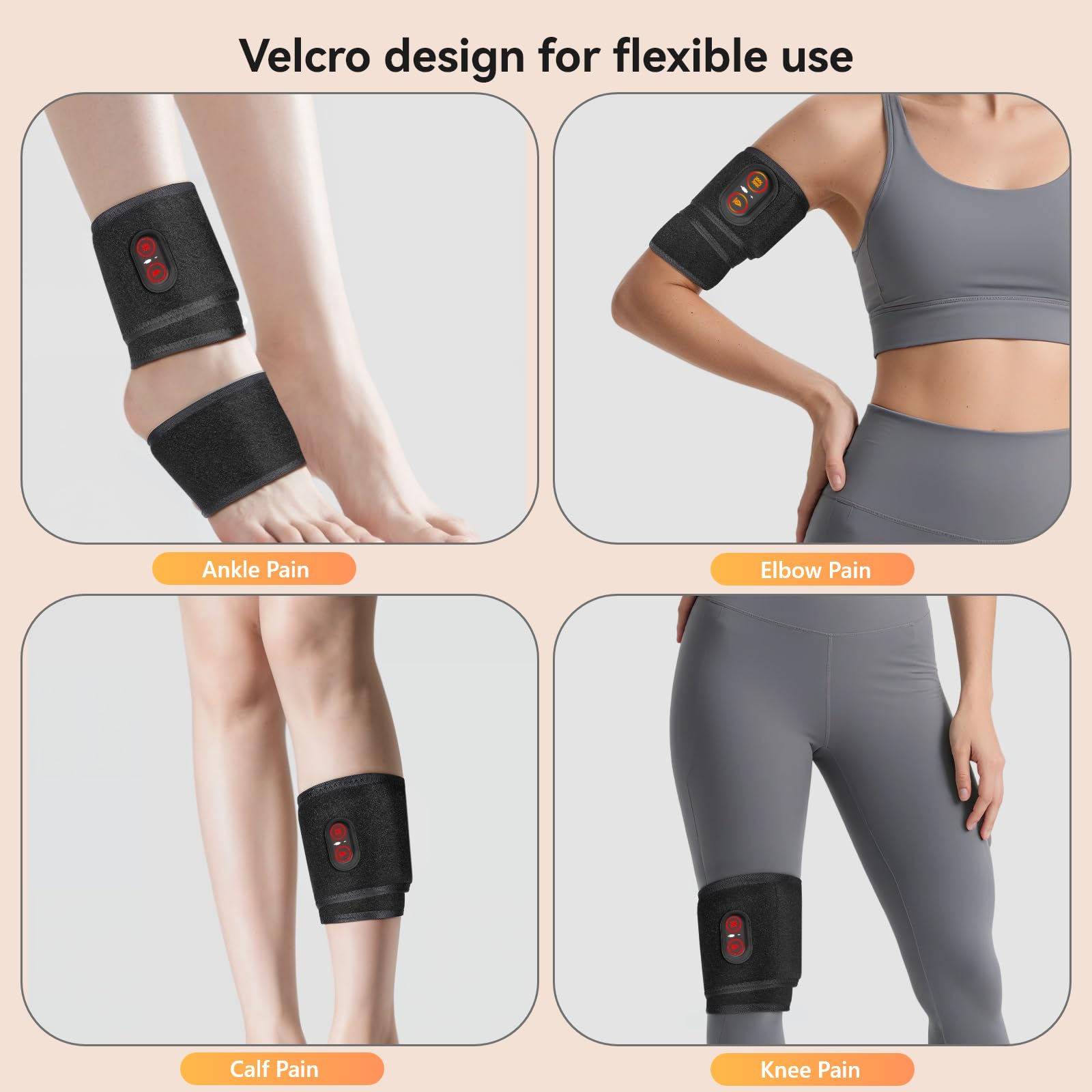 Carecomfi cordless pad compact and portable for travel warmth