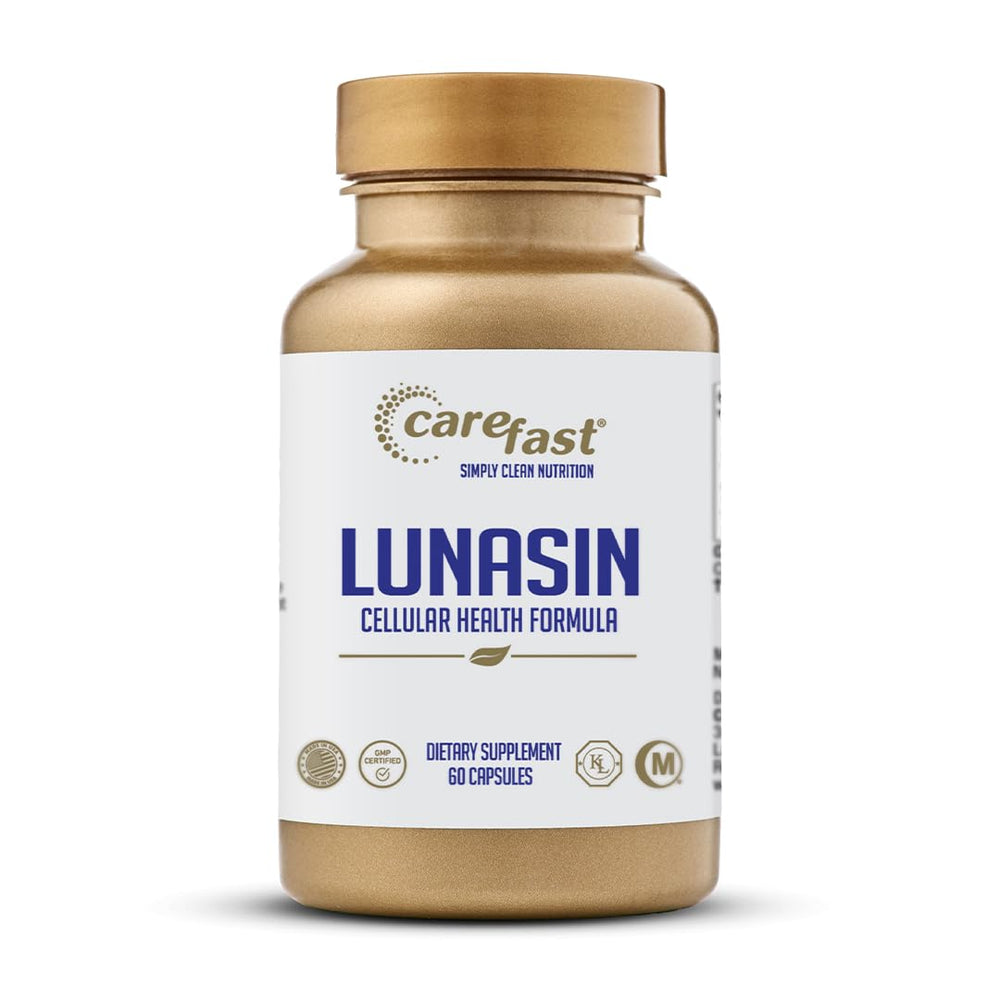 CAREFAST Lunasin bottle labeled for premium epigenetic health support