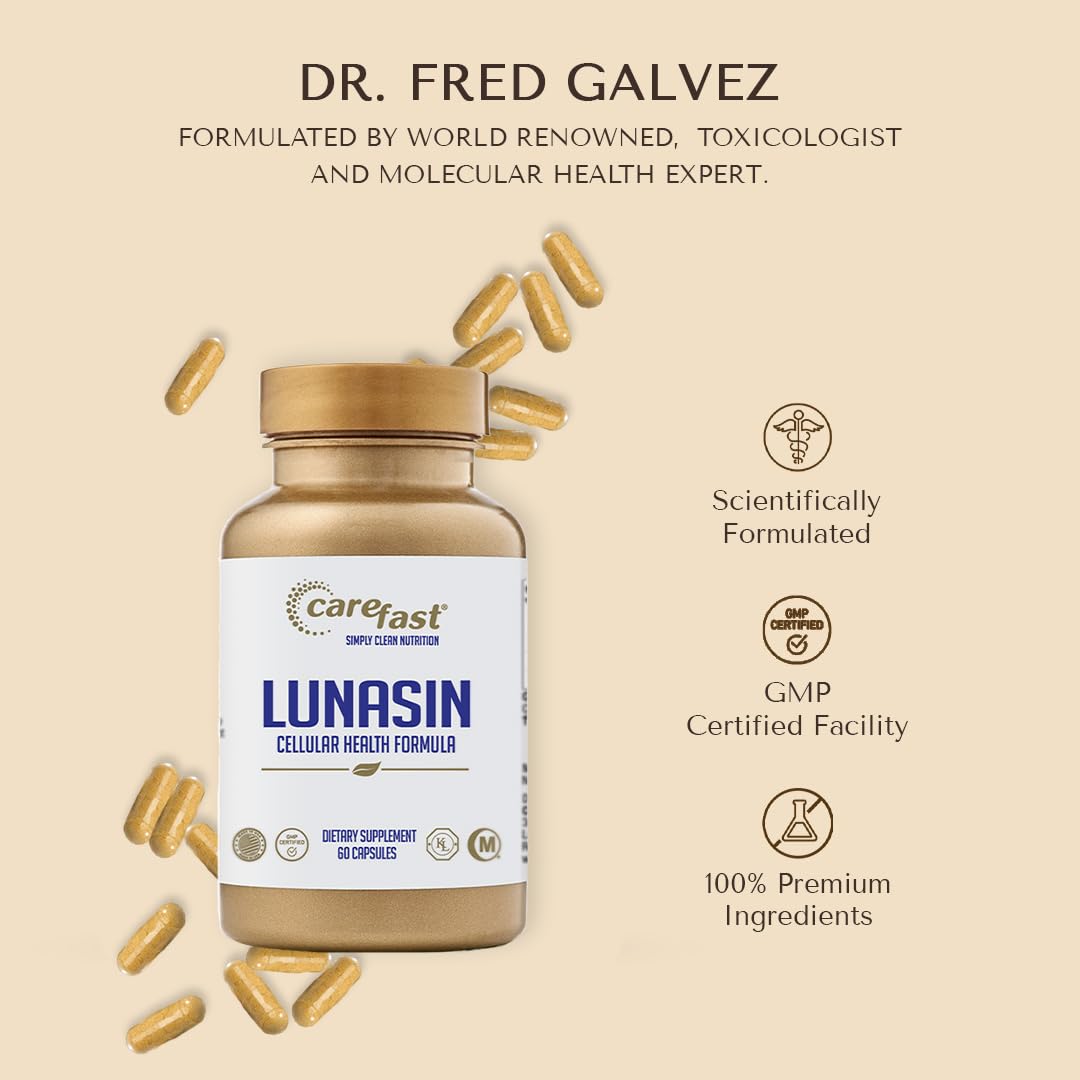 CAREFAST Lunasin epigenetic health icon representing gene support