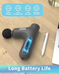 CAREKING 4 speeds percussion gun for customizable comfort.
