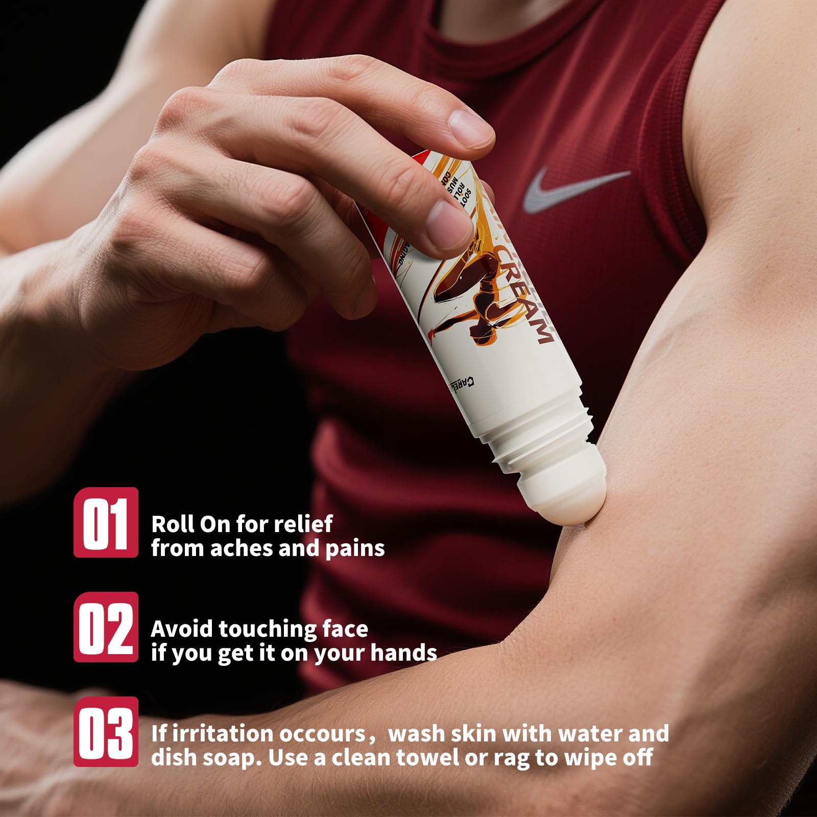 Careland dye-free formula helps prevent staining on fabrics during wear.
