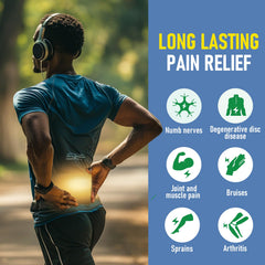 CARELAND knee-pain-area patch supports comfort during activity