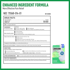 CARELAND lidocaine patch on knee offers long-lasting, non-pill relief.