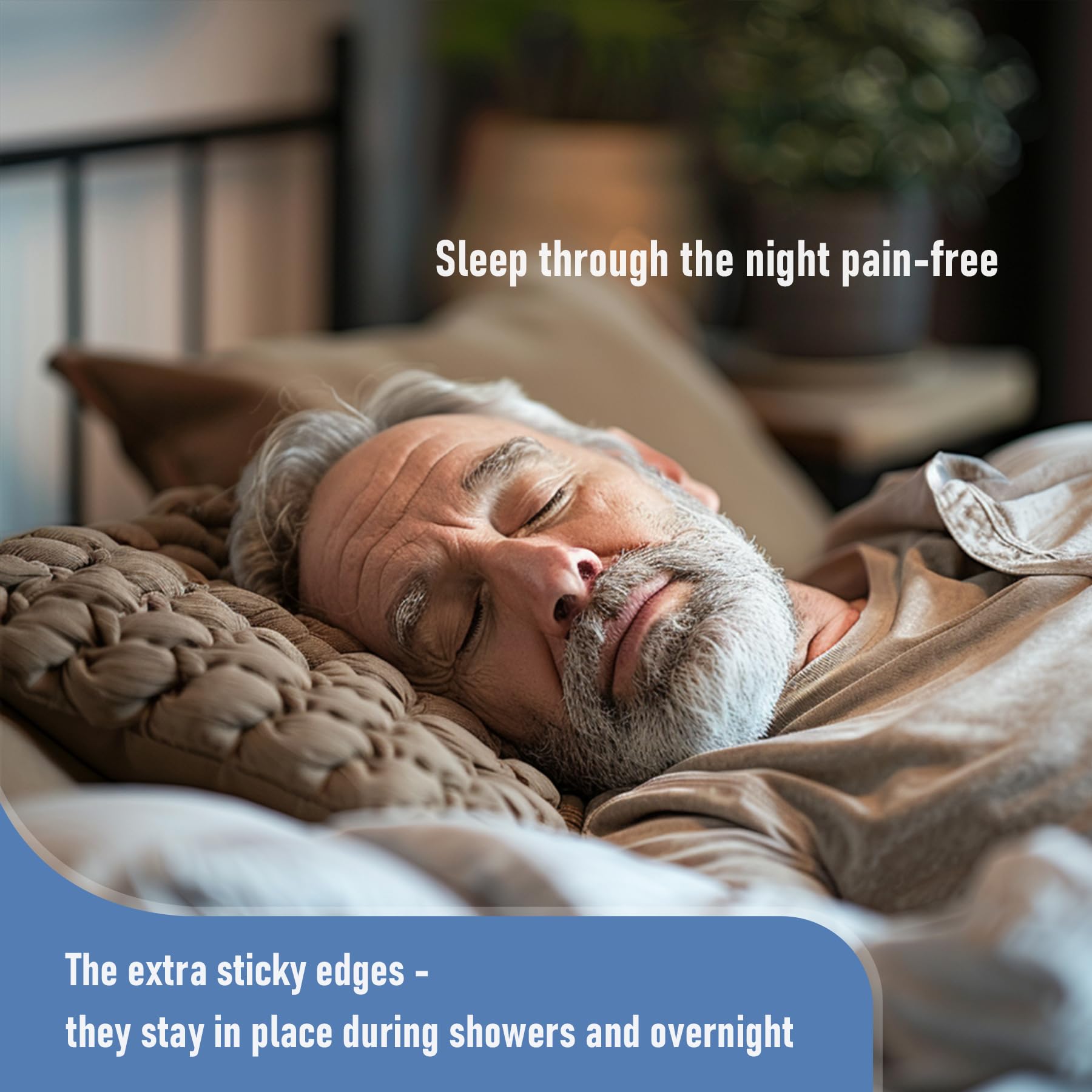 CARELAND patch maximum-strength delivers fast, targeted relief for back, neck, or shoulder discomfort