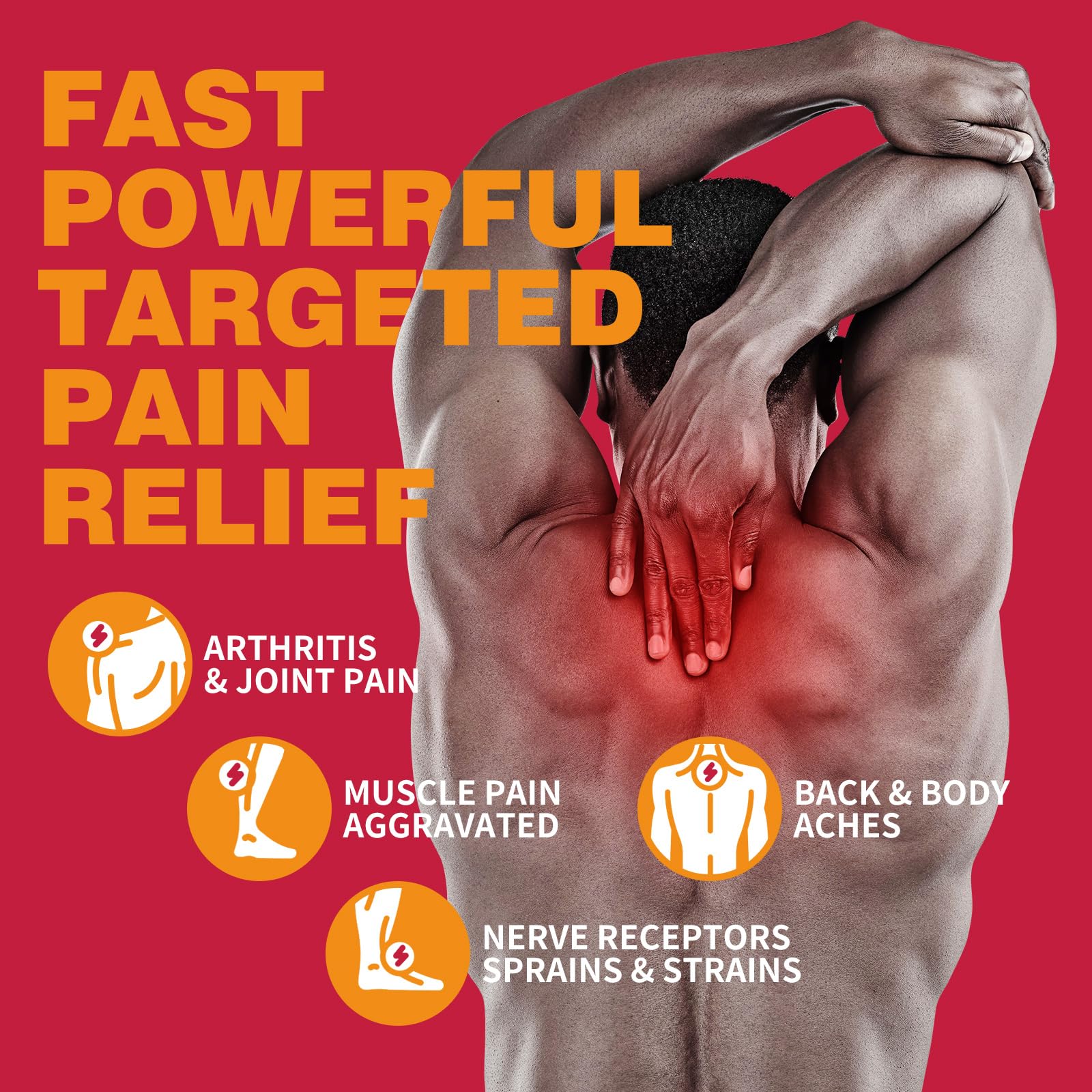 Careland roll-on application demonstrates smooth, mess-free use for targeted relief.