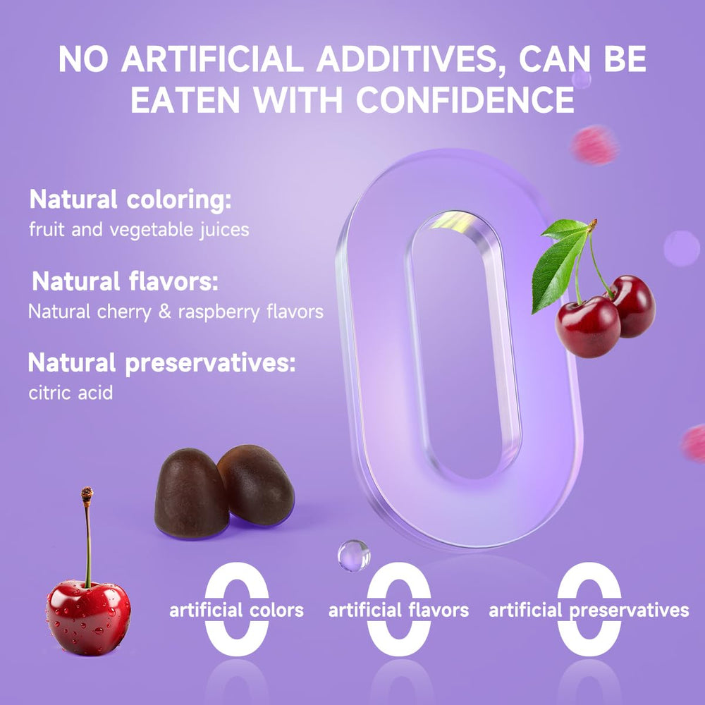 careleaf Sleep Gummies produced in FDA-registered facility label