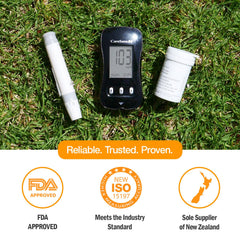 CareSens N test strips pack ready for testing