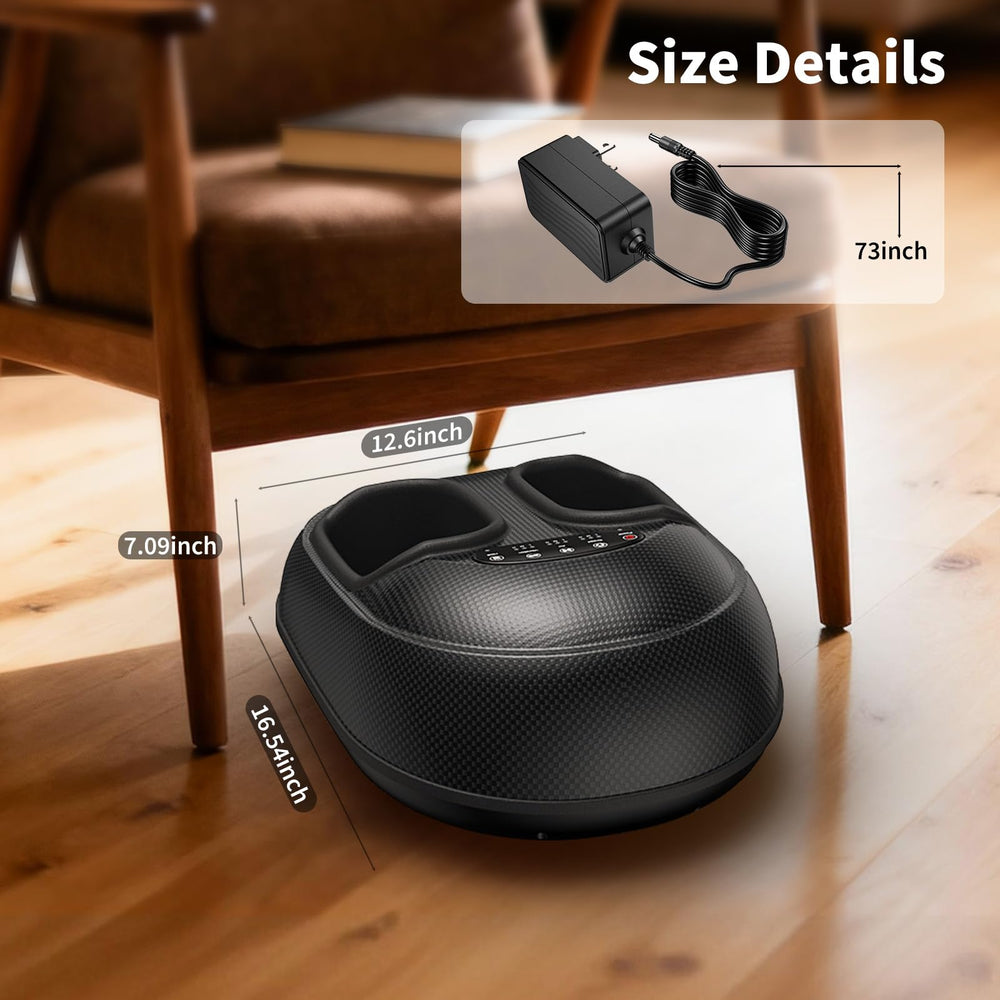 CARESKY massager fits up to US size 13 for versatile foot support