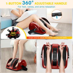 CARESKYpro foot massager with auto-off timer for safe sessions.