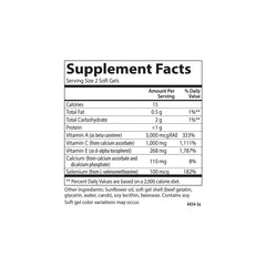 Carlson ACES bottle pour shot suggesting easy daily dosage