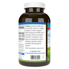 Hero image of Carlson C-Gels bottle with cap and label view