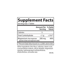 Carlson Chelated Magnesium bottle with tablets for essential mineral intake and daily support.