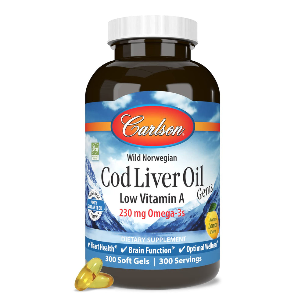 Carlson cod liver oil gems arctic wild-caught sourcing illustrates sustainable, traceable ingredients.