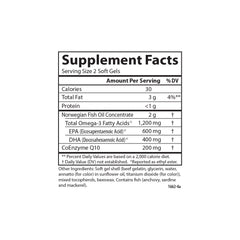 Carlson CoQ10 coenzyme close-up pill highlighting purity and potency promise