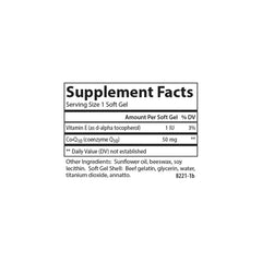 Carlson Co-Q10 softgels close-up of smooth capsules
