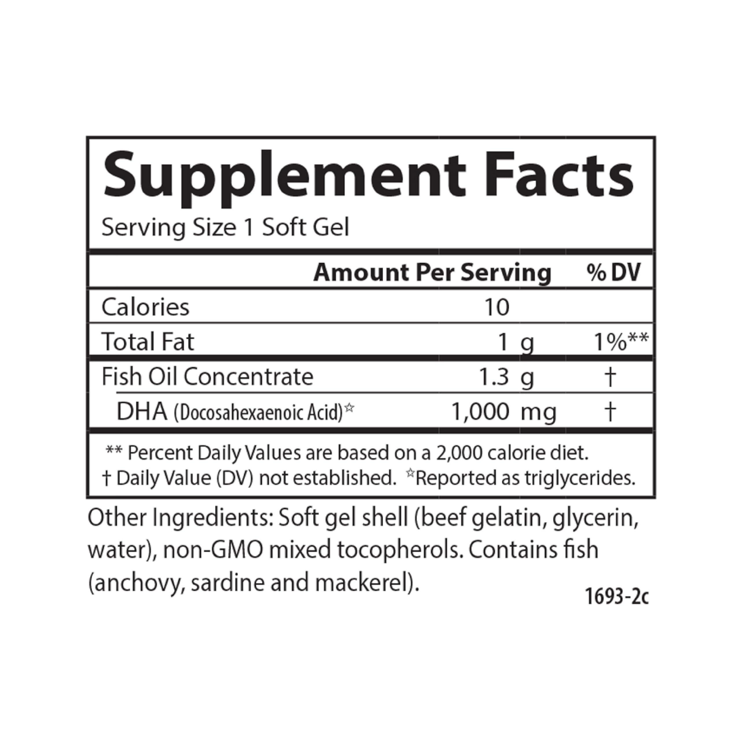 Lifestyle shot of a person taking Carlson Elite DHA Gems with a meal.