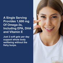 Carlson Elite Omega-3 Gems IFOS and IGEN certification icon close-up