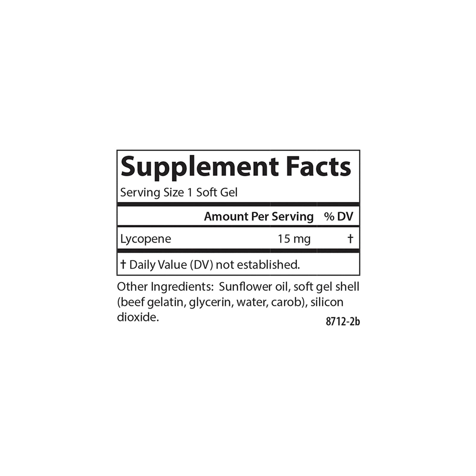 Capsules in hand: Carlson Lycopene 15 mg for convenient daily support