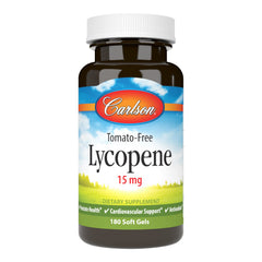 Carlson Lycopene 15 mg tomato-free bottle supports antioxidant balance