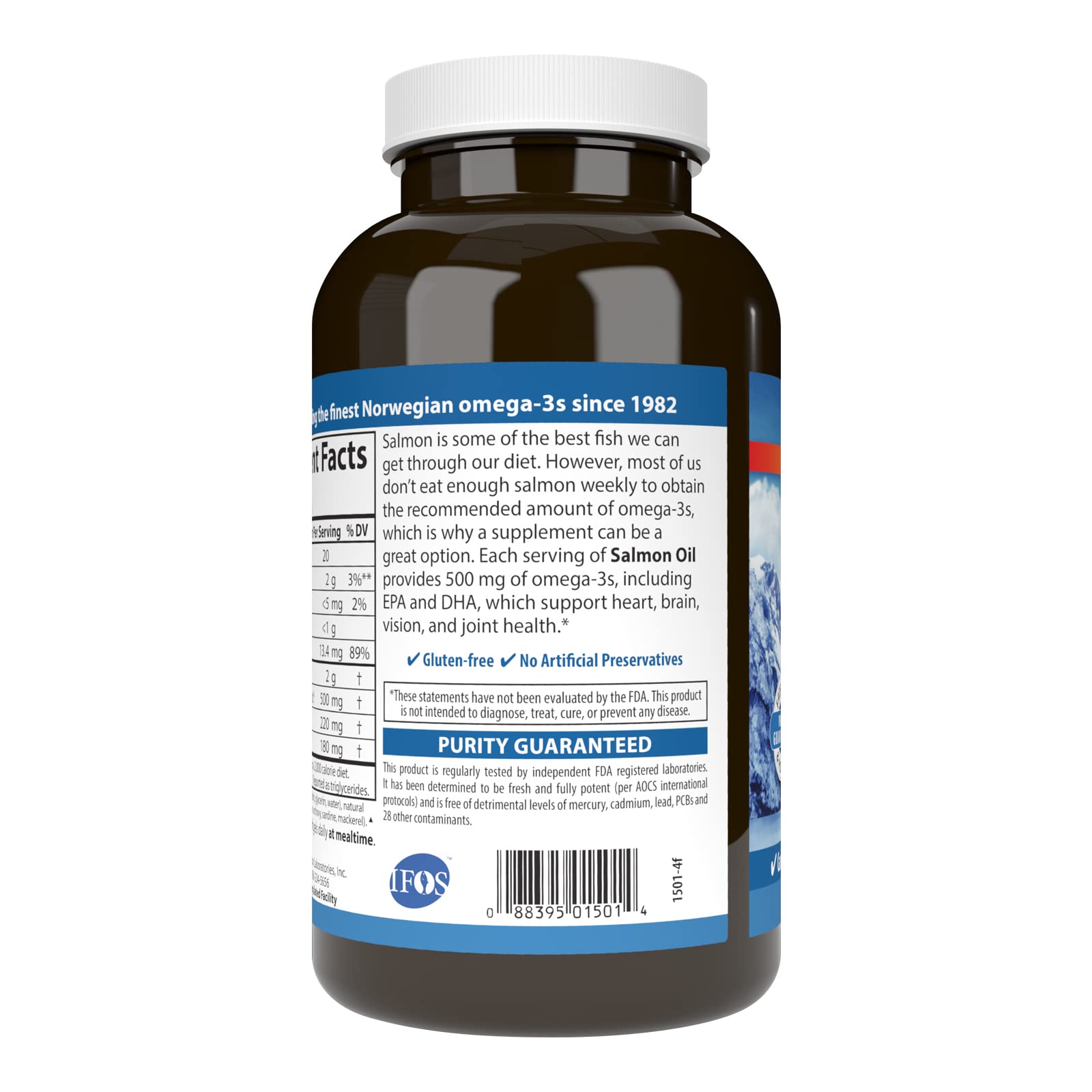 Carlson Salmon Oil softgels ready for daily omega-3 support