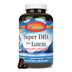 Carlson bottle on a kitchen shelf suggesting everyday support.