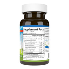 Carlson Tocomin SupraBio softgel capsules for easy swallowing and delivery.