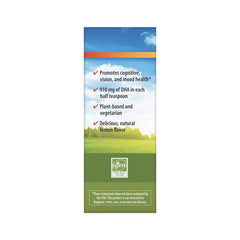 Carlson Vegetarian DHA blended into a smoothie for plant-based omega-3