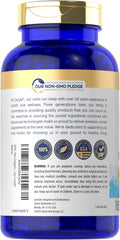Carlyle DHA bottle pouring softgels illustrates convenient daily intake.