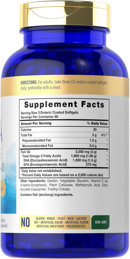 Carlyle DHA softgels closeup highlighting purity and potency for daily routines.