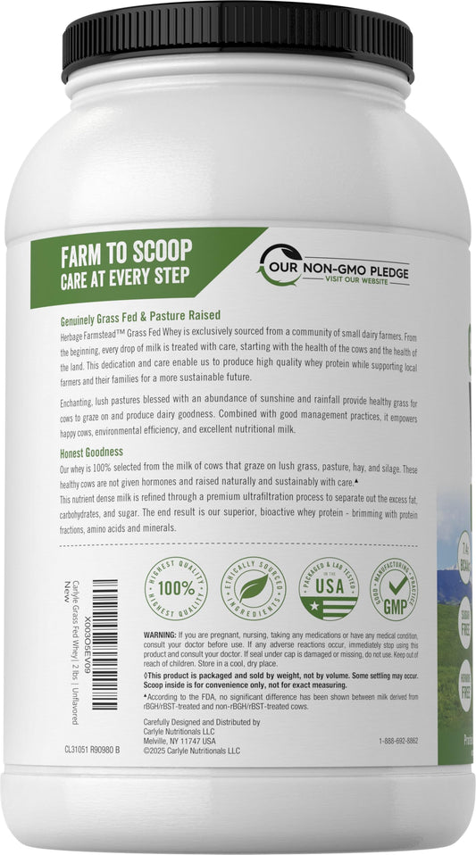 Carlyle whey protein scoop for precise measuring