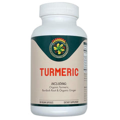 Carnivora Turmeric bottle closed for convenient daily joint and digestion support.