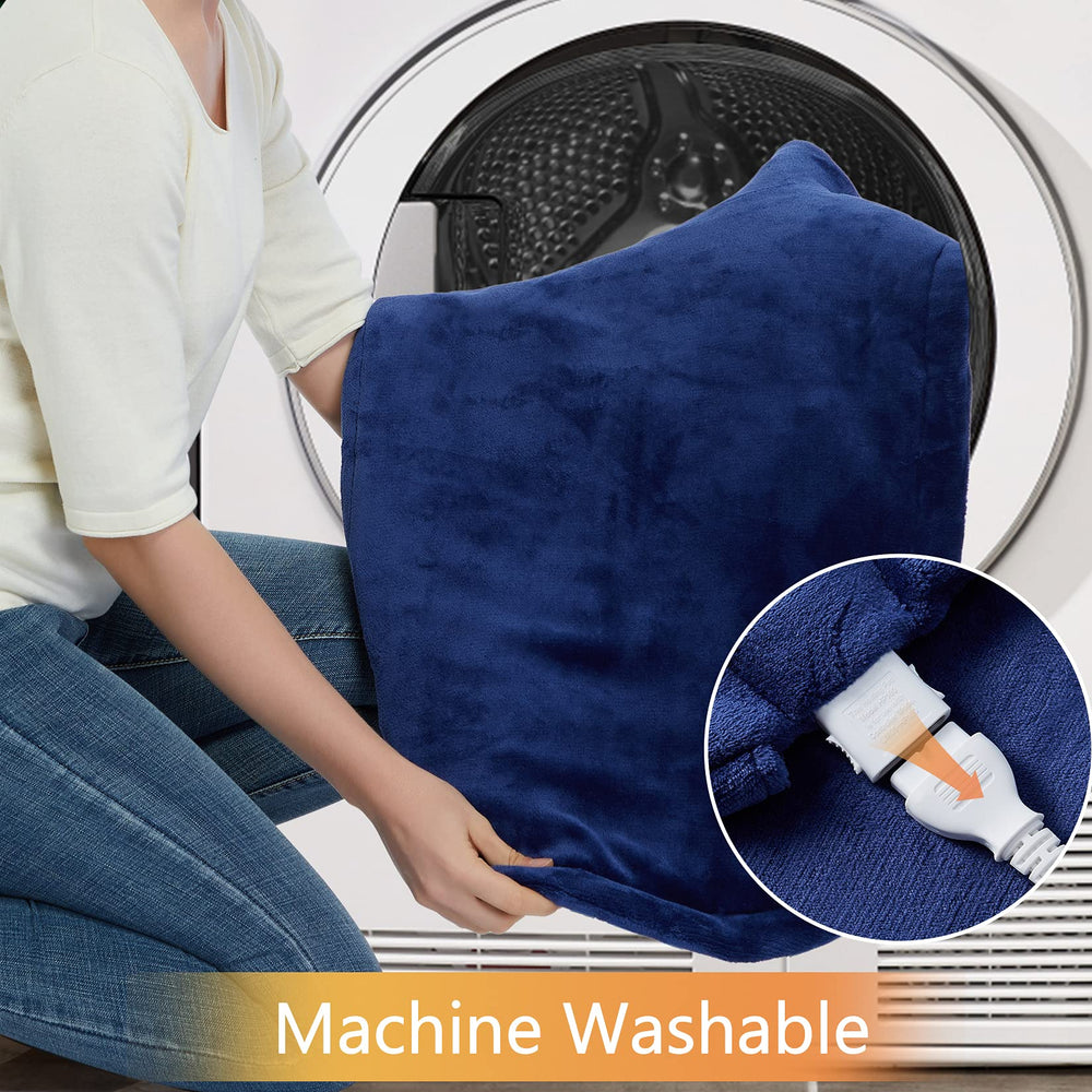 CAROMIO heating pad with auto-off safety feature ensures peace of mind.