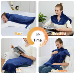 CAROMIO large 33x22 inch pad covers back and shoulders.