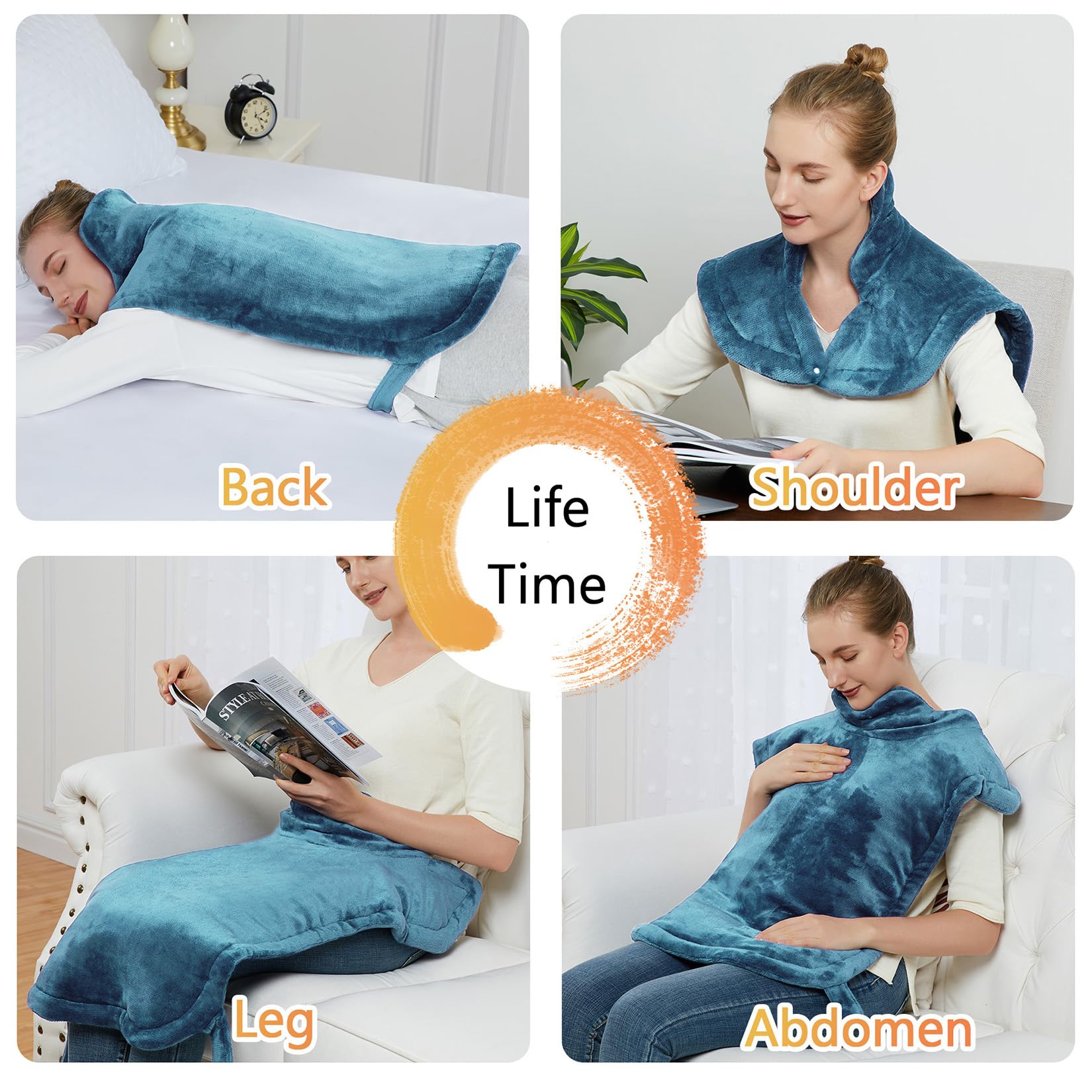 CAROMIO heating pad remote control for easy heat adjustment