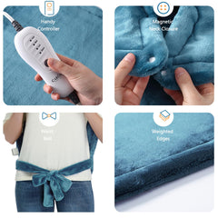CAROMIO heating pad UL certified and OEKO-TEX STANDARD 100 safety features
