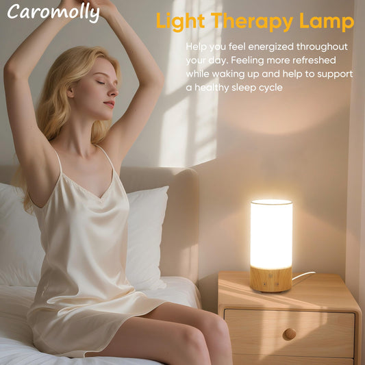 Caromolly Happy Lamp with three color temps for flexible mood lighting