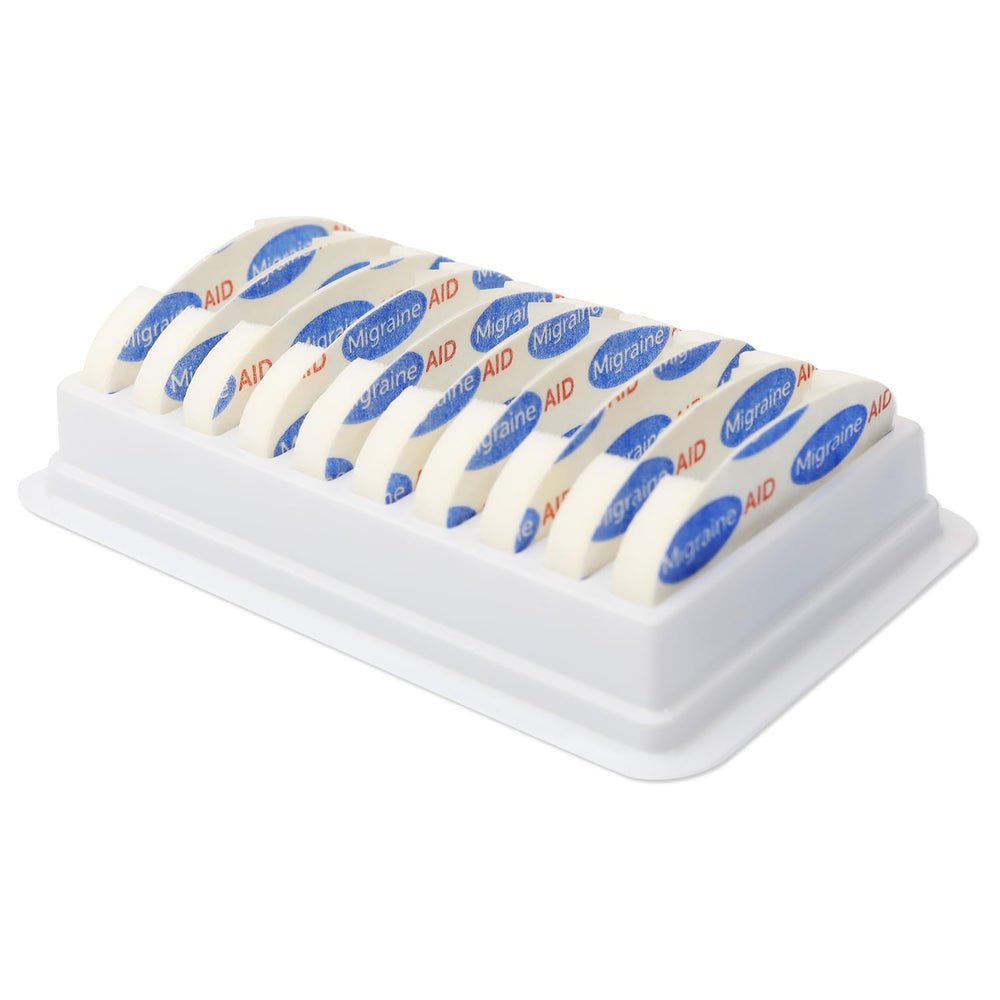 CarpalAid Migraine AID patches ready for daily use